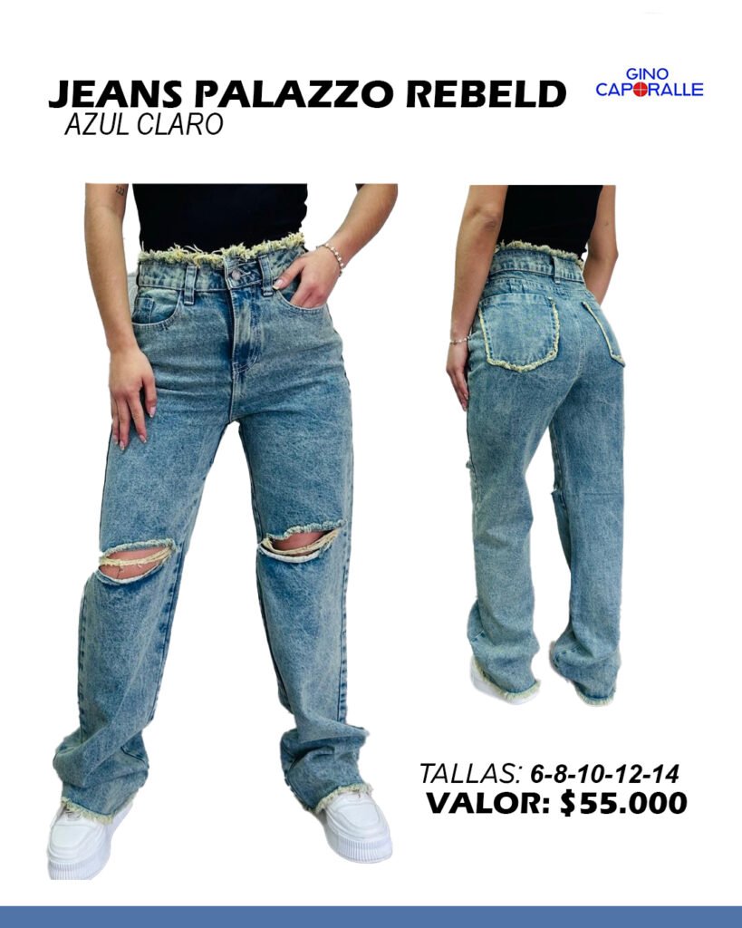 jeans palazzo mom rebeld