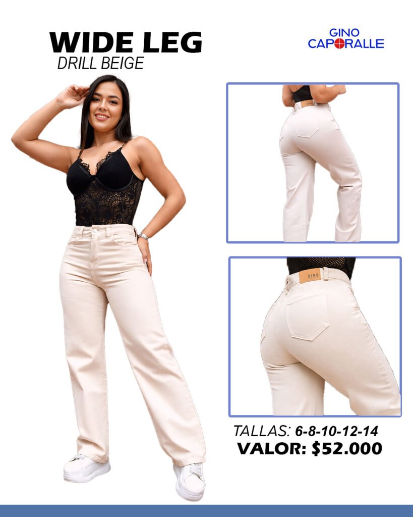 wide leg beige